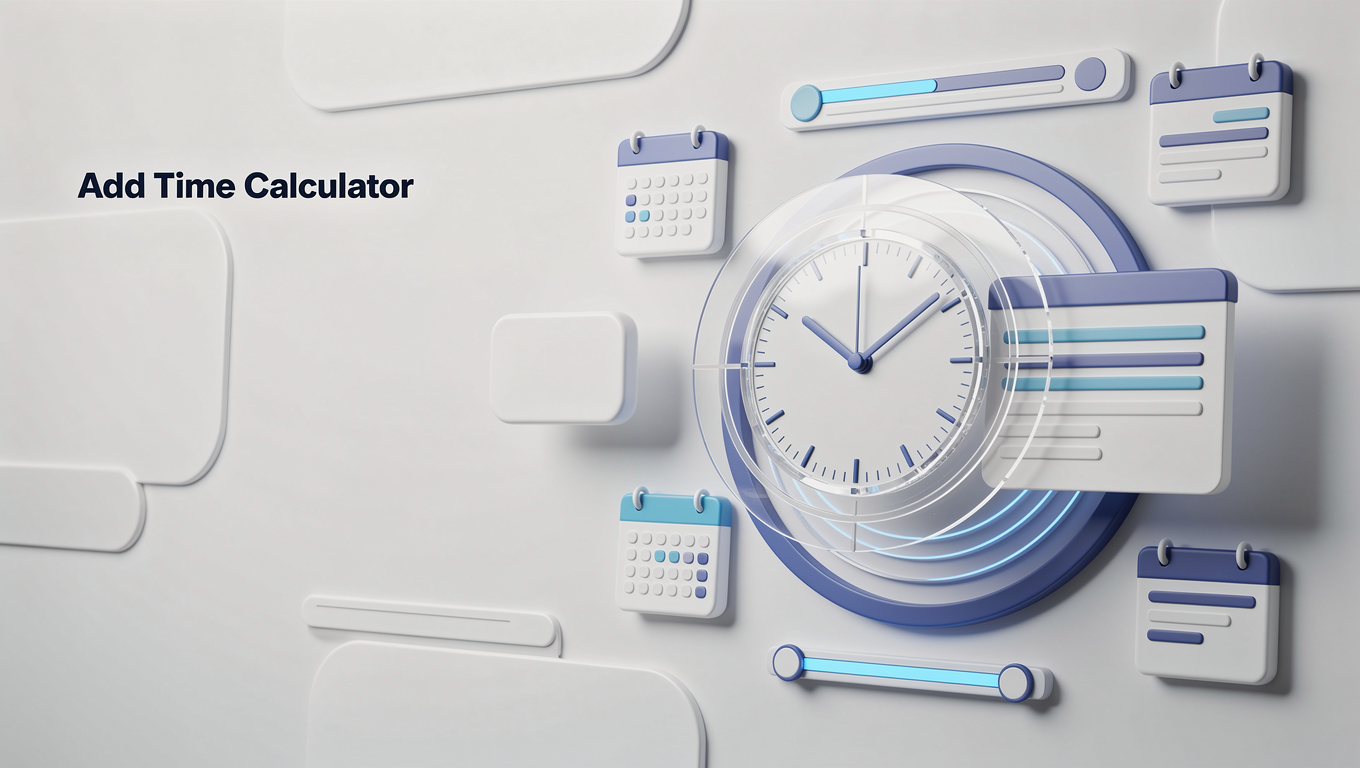 Add Time Calculator preview