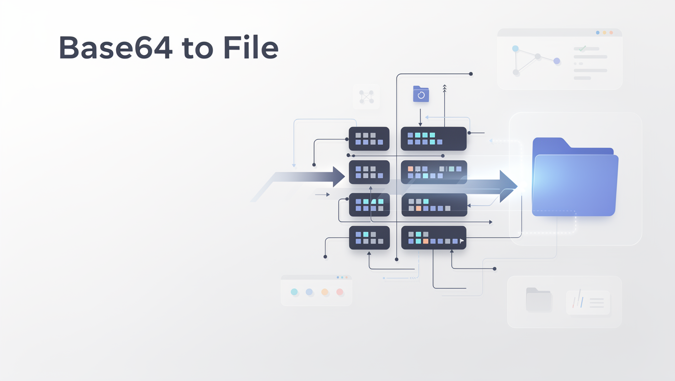 Base64 to File preview