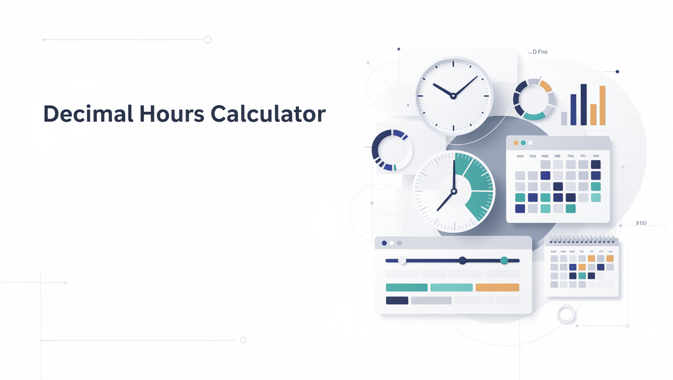 Decimal Hours Calculator preview