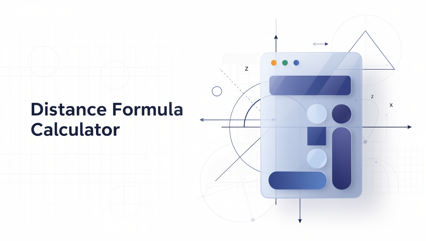 Distance Formula Calculator preview