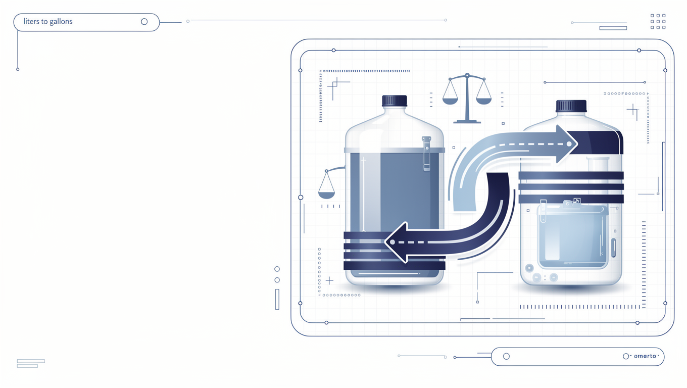 Liters to Gallons Converter preview