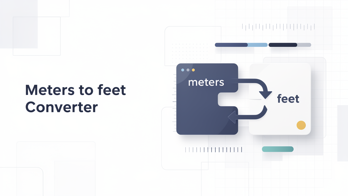 meters to feet Converter preview
