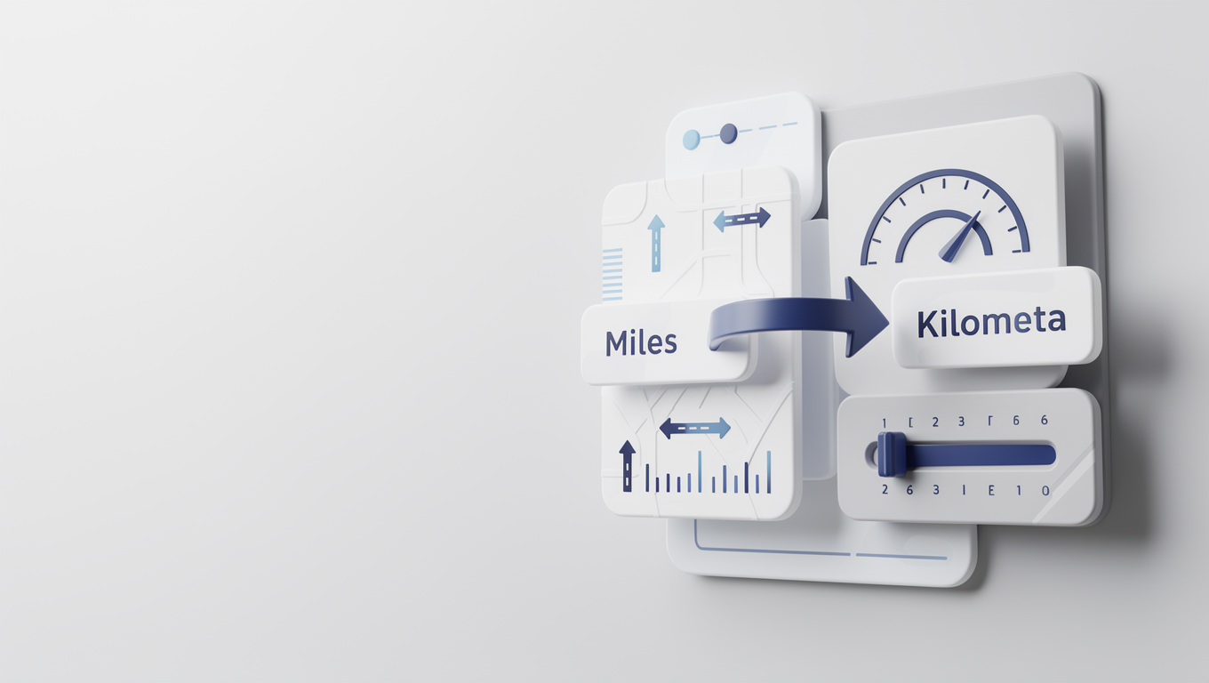 miles to km Converter preview
