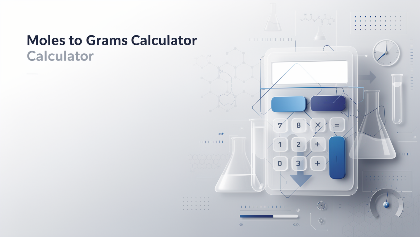 Moles to Grams Calculator preview