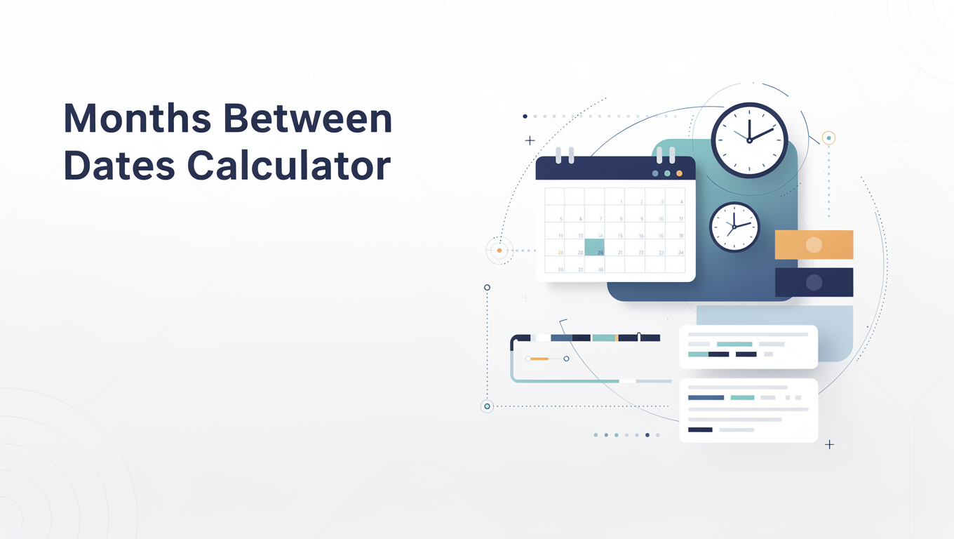 Months Between Dates Calculator preview