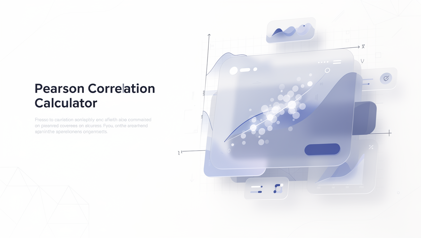 Pearson Correlation Calculator preview