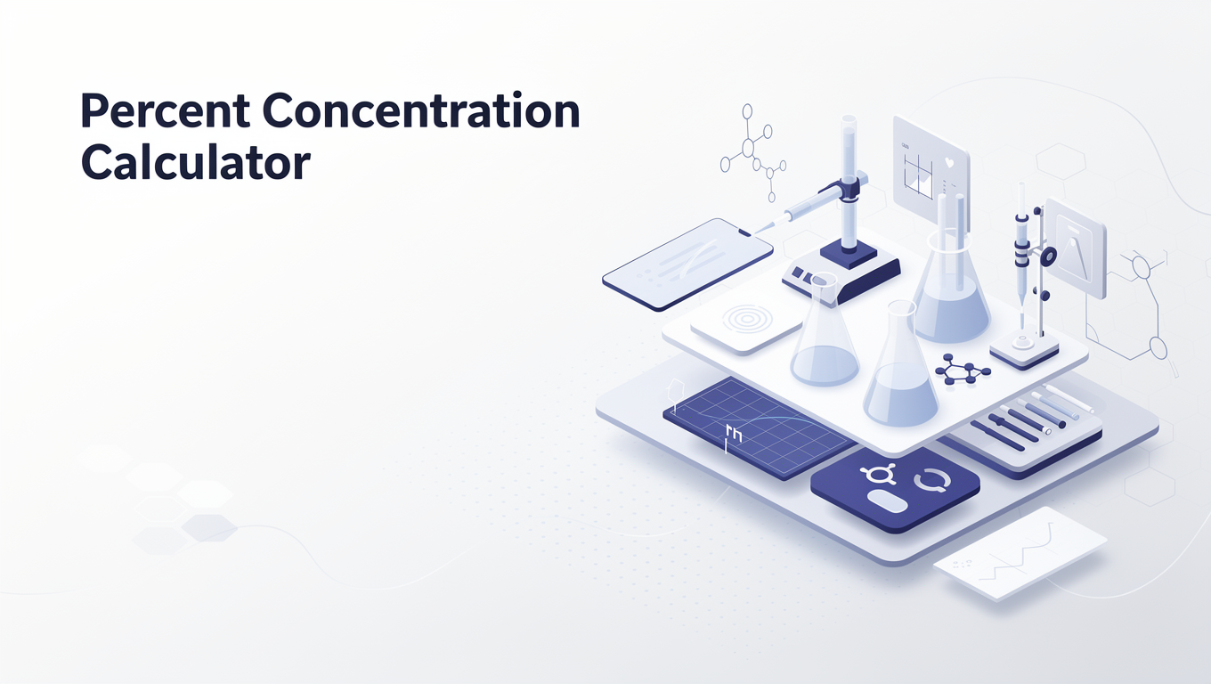 Percent Concentration Calculator preview
