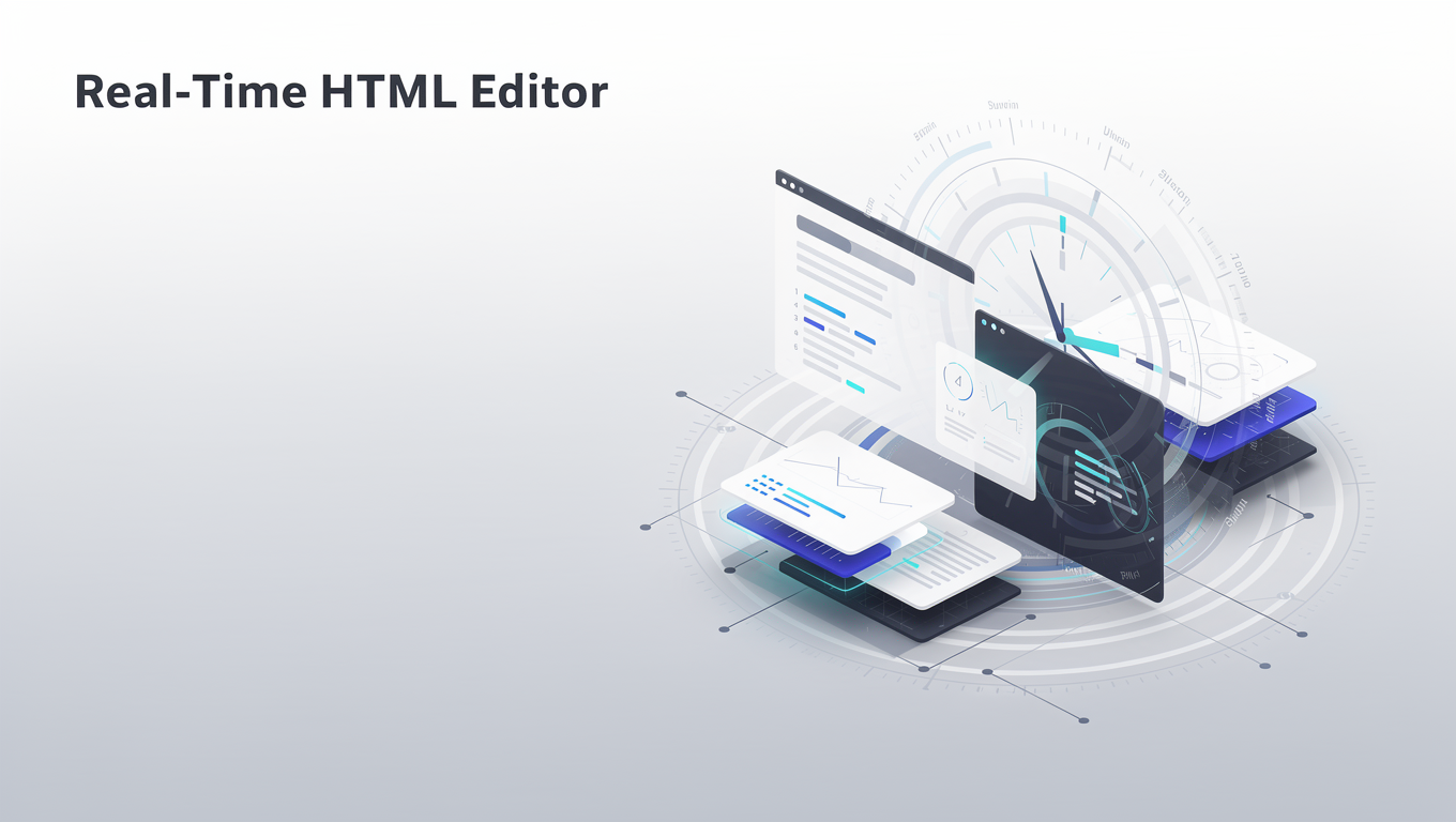 Real-Time HTML Editor preview