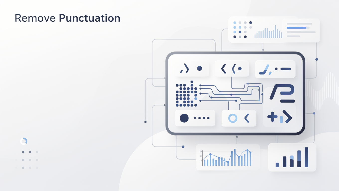 Remove Punctuation preview