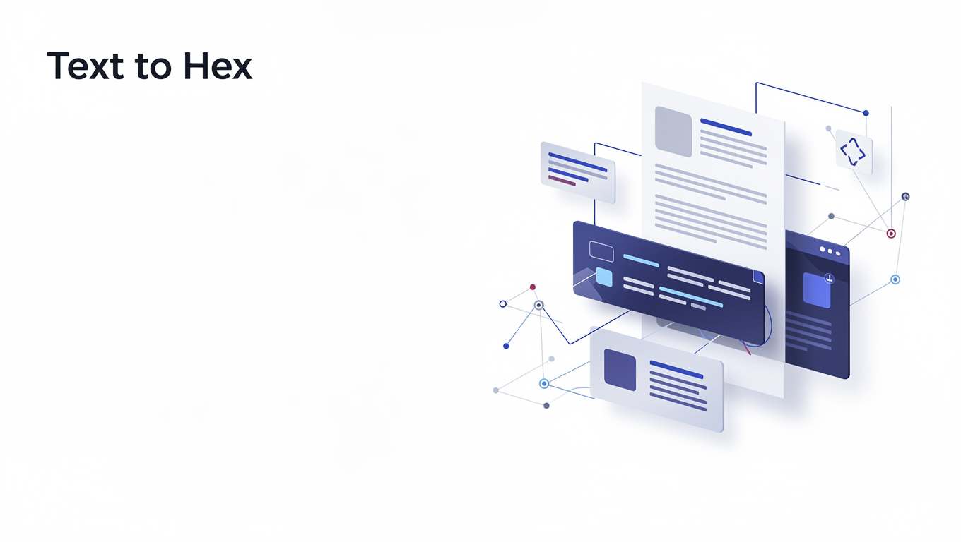 Text to Hex preview
