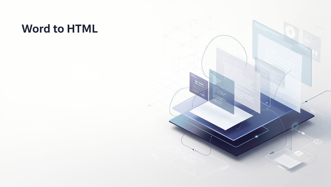 Word to HTML preview