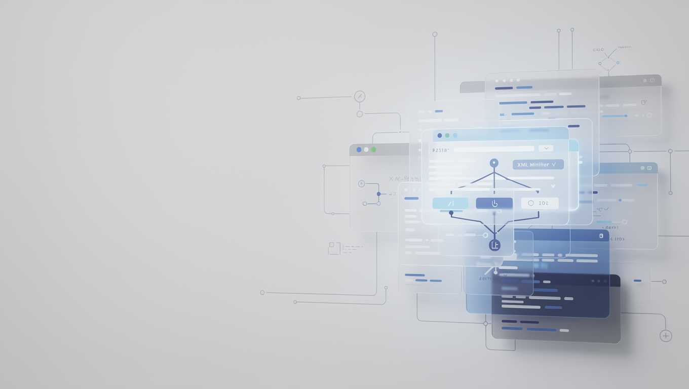 XML Minifier preview